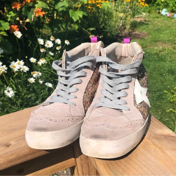 ⭐️GOLDEN GOOSE⭐️ | Glitter Mid Star •Size 40 •VGUC - Picture 2 of 15